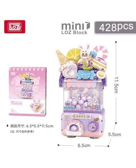 Đồ Chơi Lắp Ráp Máy Gashapon 1679