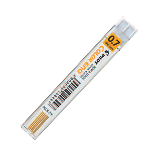 Ruột Chì Bấm Pilot Color ENO Màu Vàng PLCR-7