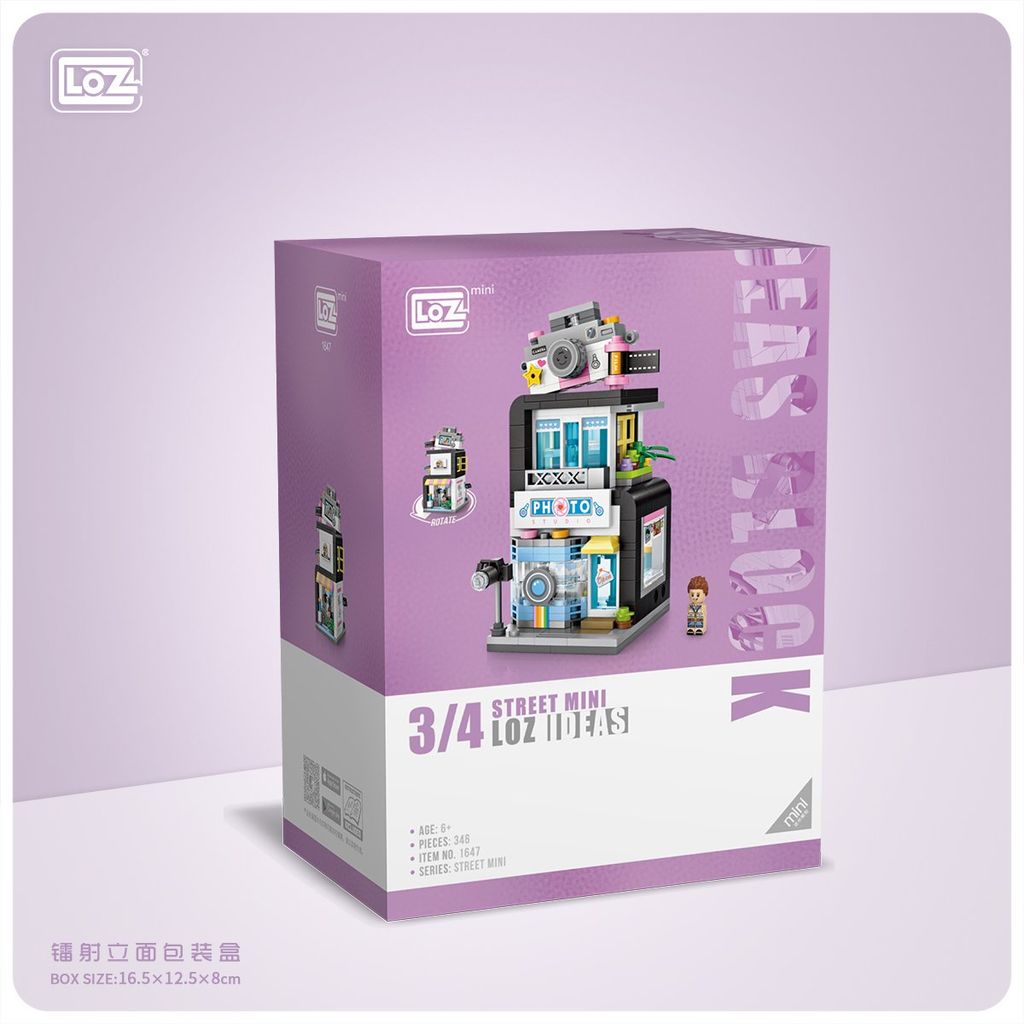 Đồ Chơi Lắp Ráp Studio 346Pcs 1647 LOZ