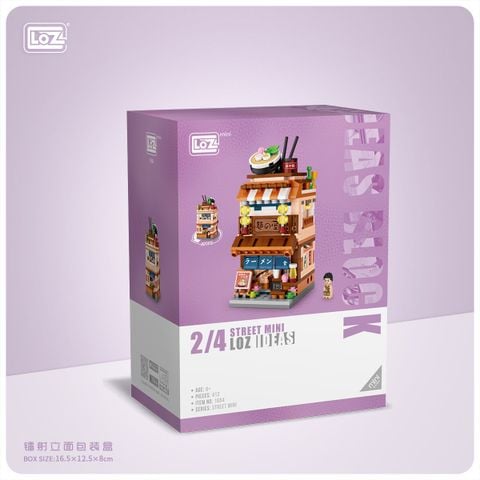 Đồ Chơi Lắp Ráp Căn Tin Mỳ 412Pcs 1654 LOZ