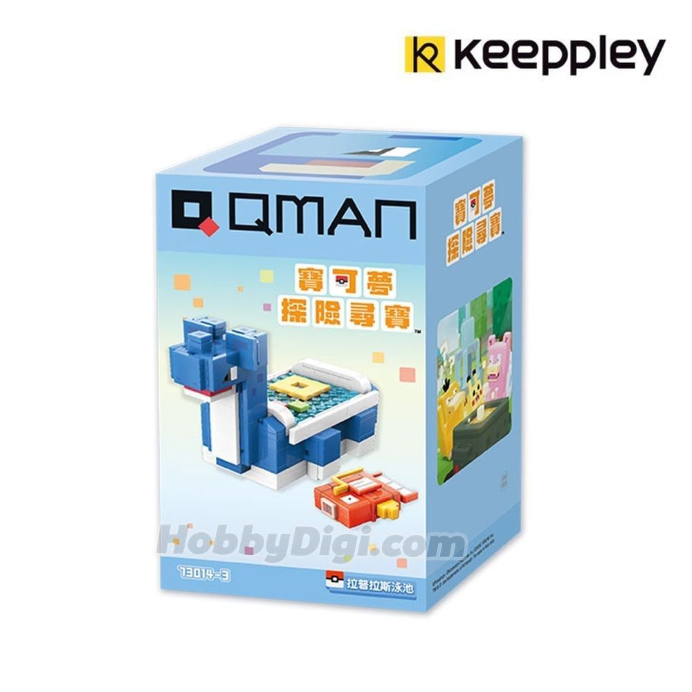 Keeppley Pokemon Lắp Ráp Quest Play Series Laplace Pool 73014-3 (Simba)
