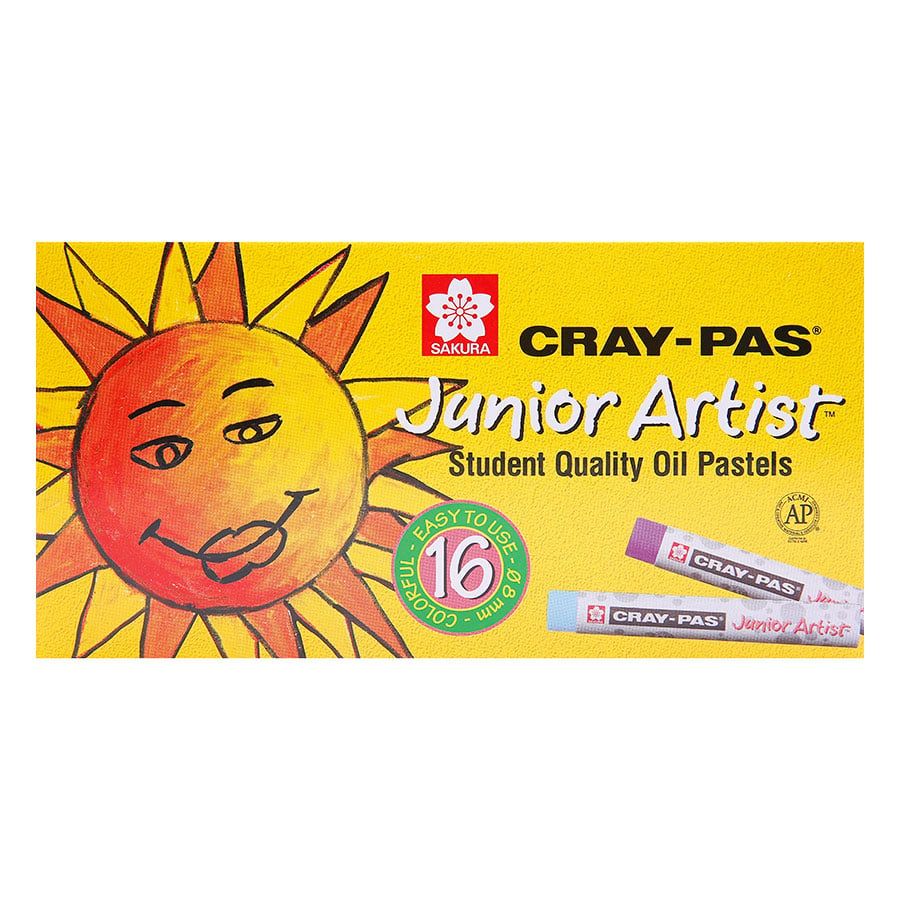 Sáp Dầu Sakura XEP16A Cray-Pas Junior Artist, 16 Màu/ Hộp