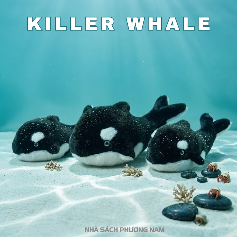 Đồ Chơi Thú Bông Cá Voi Sát Thủ 35cm SK-371