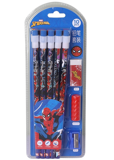 Bộ Học Cụ 12 Món Spiderman