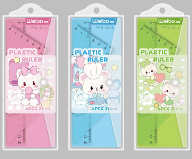 Bộ Thước Kẻ 20Cm Wb-523 (Thnk098)