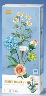 Đồ Chơi Lắp Ráp Hoa Cẩm Tú Cầu Xanh 680Pcs 1671 (Thnk088)