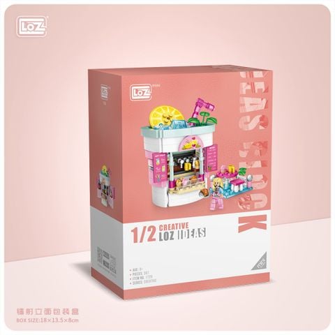 Đồ Chơi Lắp Ráp Cửa Hàng Nước Uống 367Pcs 1729 LOZ