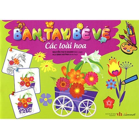 Bàn Tay Bé Vẽ - Các Loài Hoa