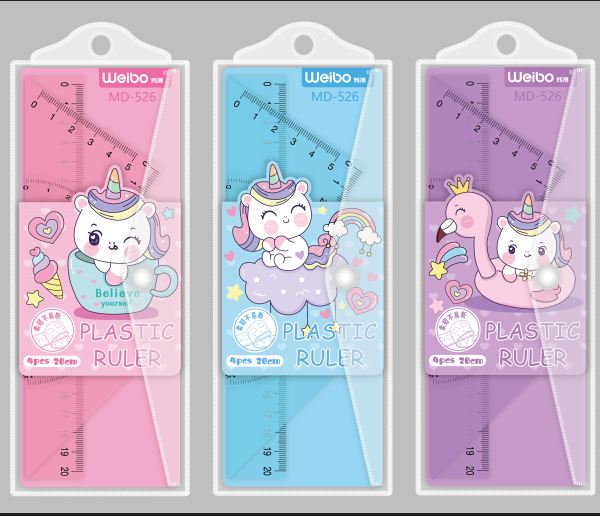 Bộ Thước Kẻ 20Cm Md-526 (Thnk098)