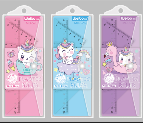 Bộ Thước Kẻ 20Cm Md-526 (Thnk098)