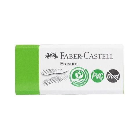 Faber - Gôm Pvc-Free & Dust-Free Xanh Lá (2 Viên/ Gói)