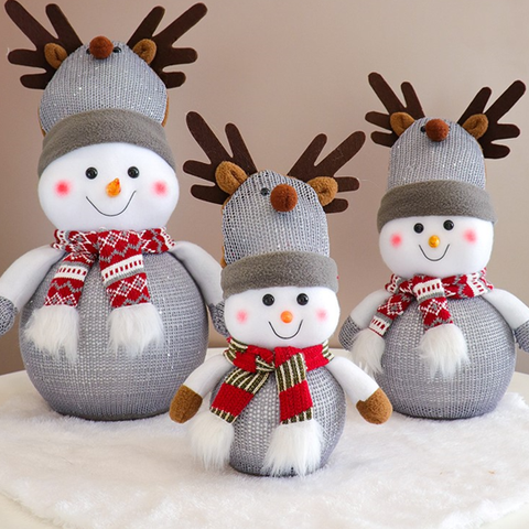 Mô Hình Noel Ngồi 15Cm 15+12-C