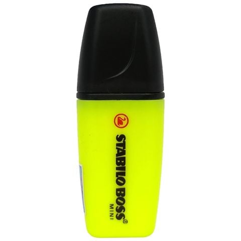 STABILO - VIẾT DẠ QUANG BOSS MINI, VÀNG (24)(THCK0640)