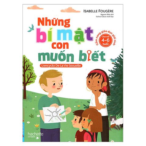 Những Bí mật Con Muốn Biết - Cẩm Nang Giáo Dục Giới Tính Cho Trẻ 4-6 Tuổi