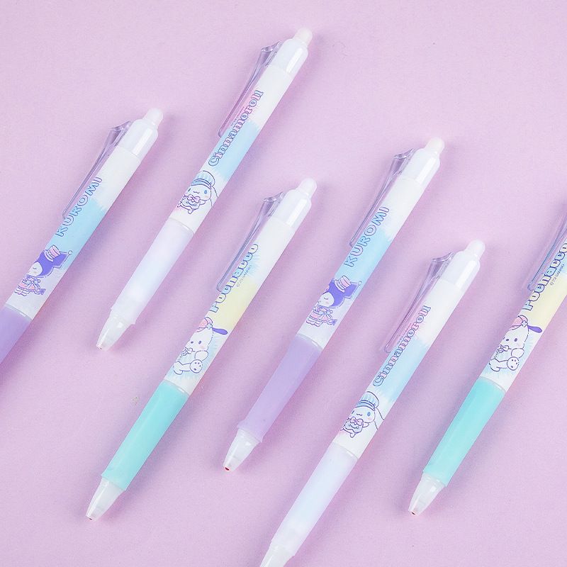 Sanrio -Guangbo - Viết Gel Xóa Được GUBKT82101-36 Mực Xanh Ngòi 0.5Mm - GIAO HÌNH NGẪU NHIÊN