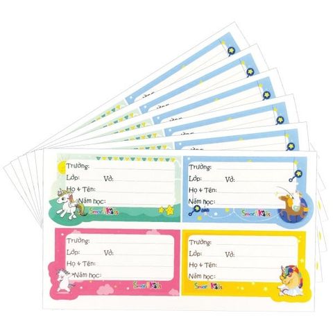 Nhãn Vở Unicorn SK-LP201 (20 Nhãn Vở)