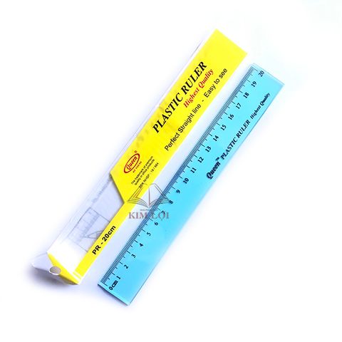 Thước Nhựa PR-20CM (Trong)