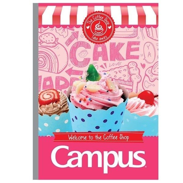 Vở Campus Coffee Shop 4 Ô Ly Ngang 96 Trang A5 NB-ACOF96 (TK)
