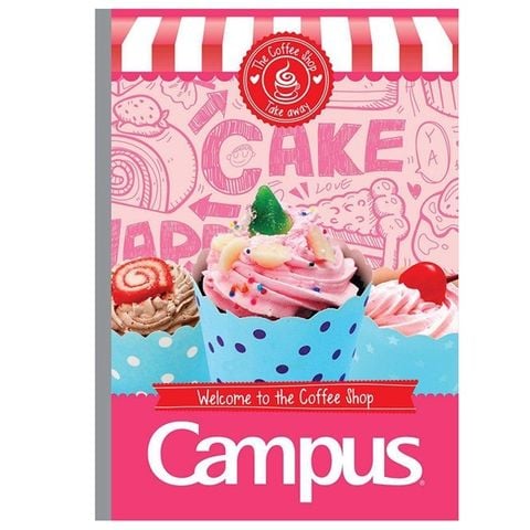 Vở Campus Coffee Shop 4 Ô Ly Ngang 96 Trang A5 NB-ACOF96 (TK)