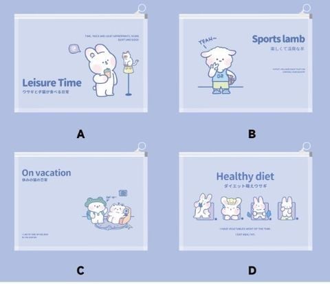 Túi Đựng Hồ Sơ Dây Kéo A4 Lbd-0156 B/12 Wengu