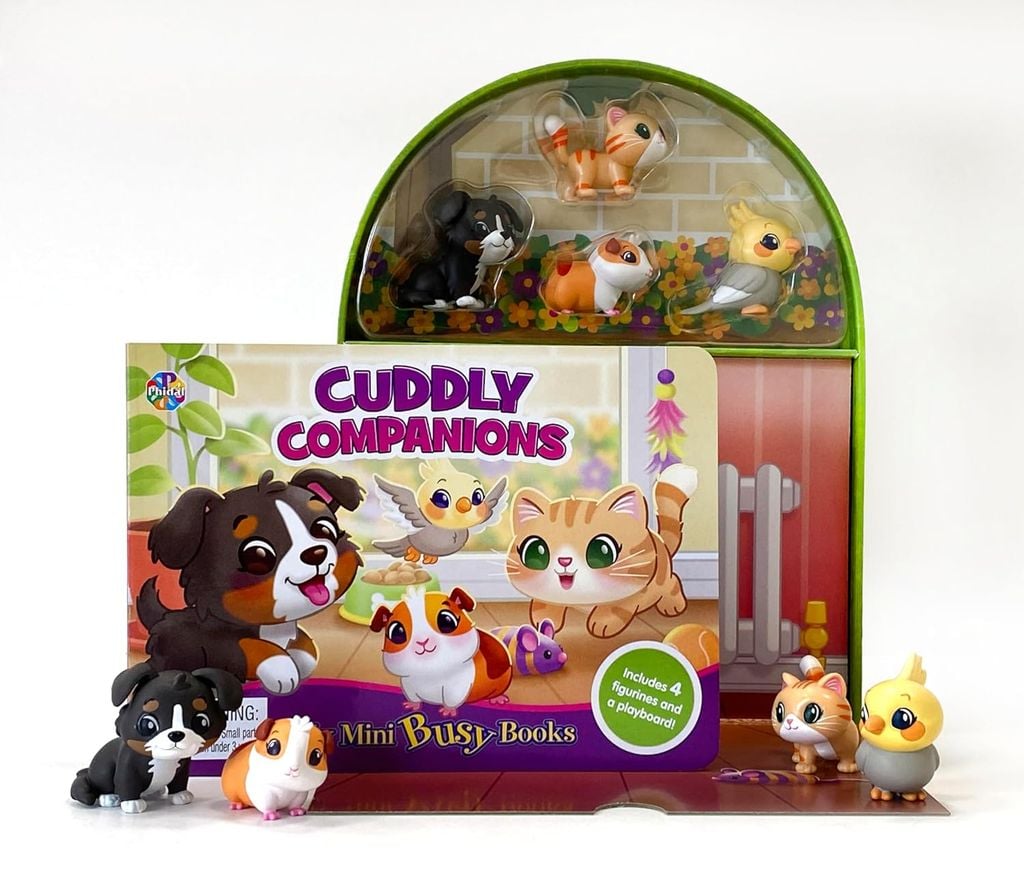 Cuddly Companions Mini Busy Books_Phidal 1024