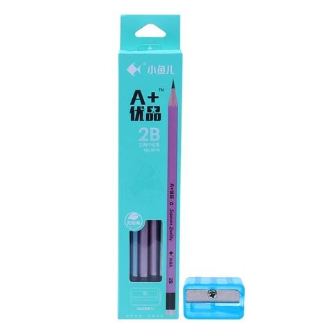 Bút Chì 2B Thân Tam Giác 3 Màu 3074 HT