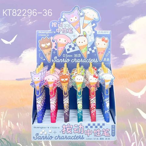 Sanrio - Bút Gel Xanh GUBKT82296-36-Hw Sr Ngòi 0,5Mm - Giao hình ngẫu nhiên