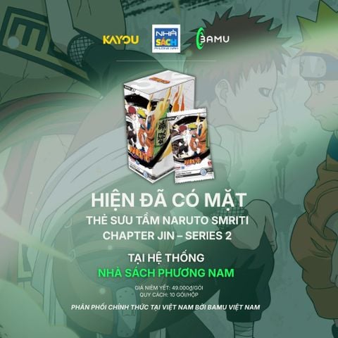 Bộ Thẻ Sưu Tầm Naruto - Smriti – Chương Jin – SEA HH00074 (Bamu)