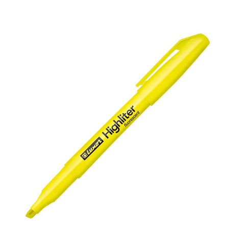 Bút Dạ Quang Luxor 414 Màu Vàng