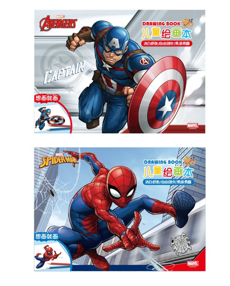 Tập Vẽ A4 Avengers