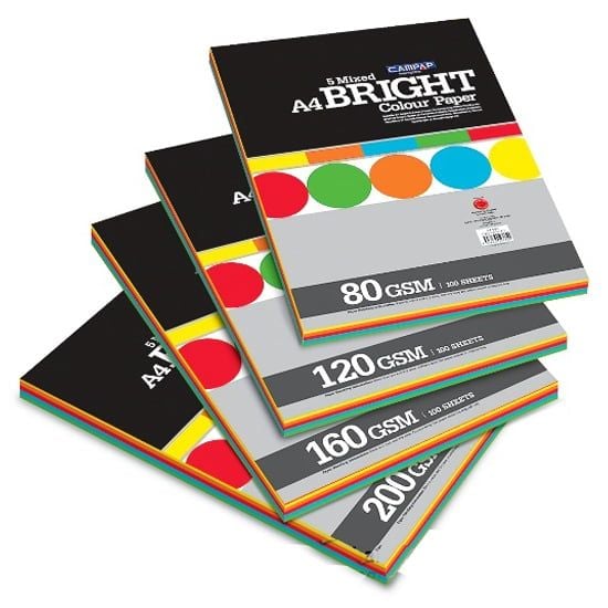 Tập Giấy Màu CA 4781 100 tờ