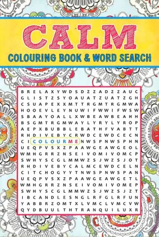 Coloring And Wordsearch: Calm