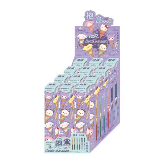 Sanrio - Bút Gel Xanh GUBKT82291-HW Hình Ngẫu Nhiên Sr Ngòi 0,5MM