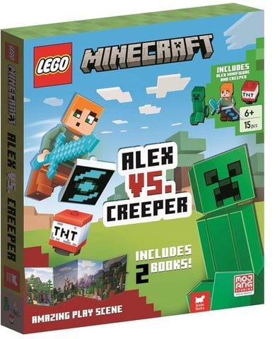 Lego Minecraft: Alex vs. Creeper _ Mom 0626