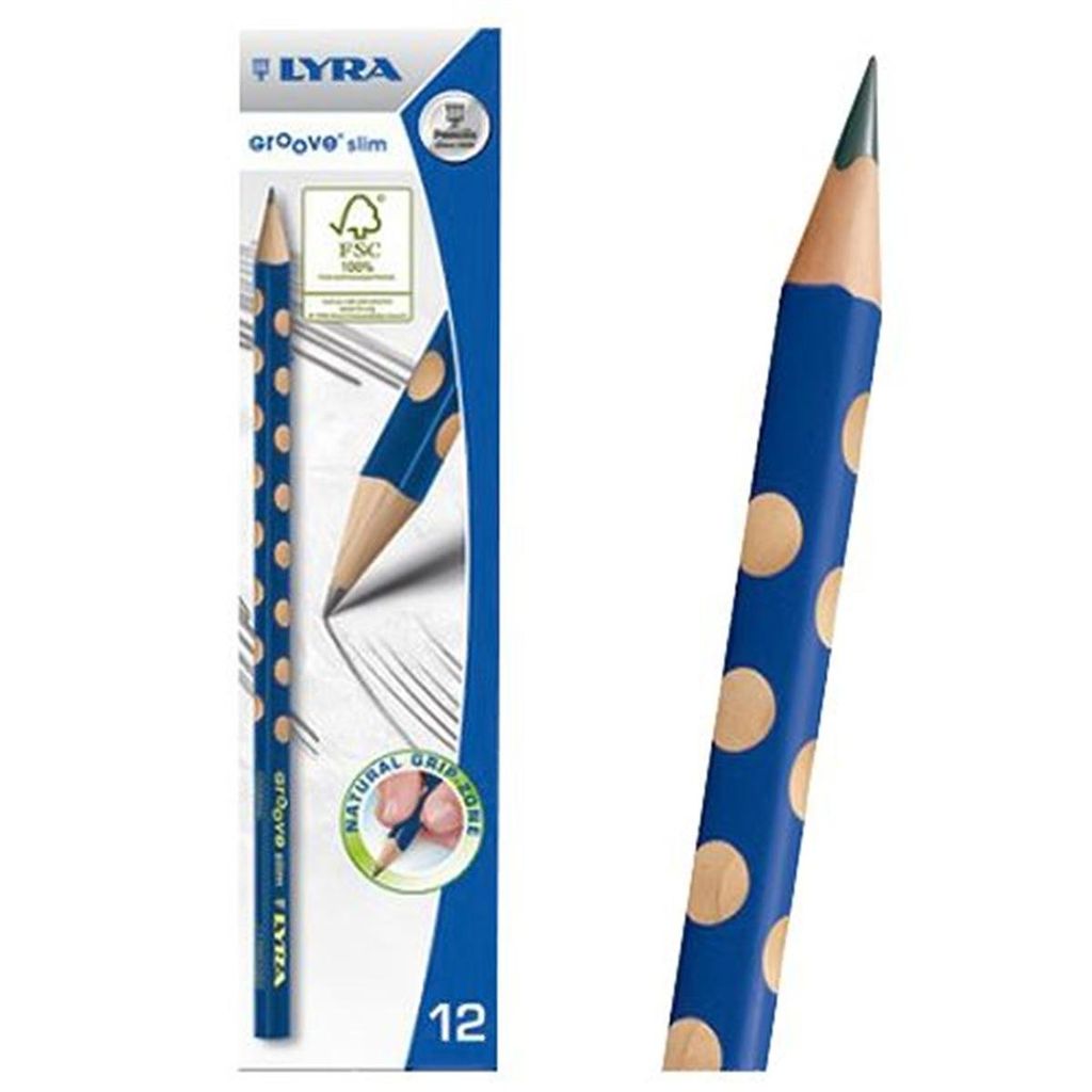 Bút Chì Thân 3 Cạnh Lyra Groove Slim Graphite HB L1760100