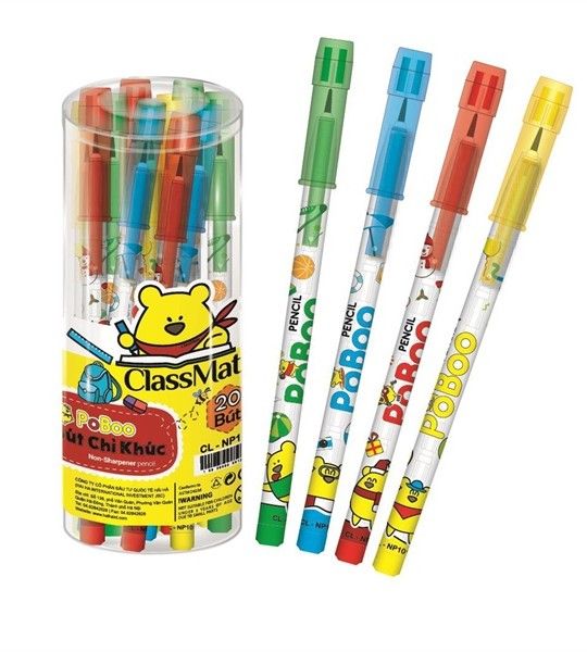 Bút Chì Khúc PoBoo CL-NP101 20 cây/hộp