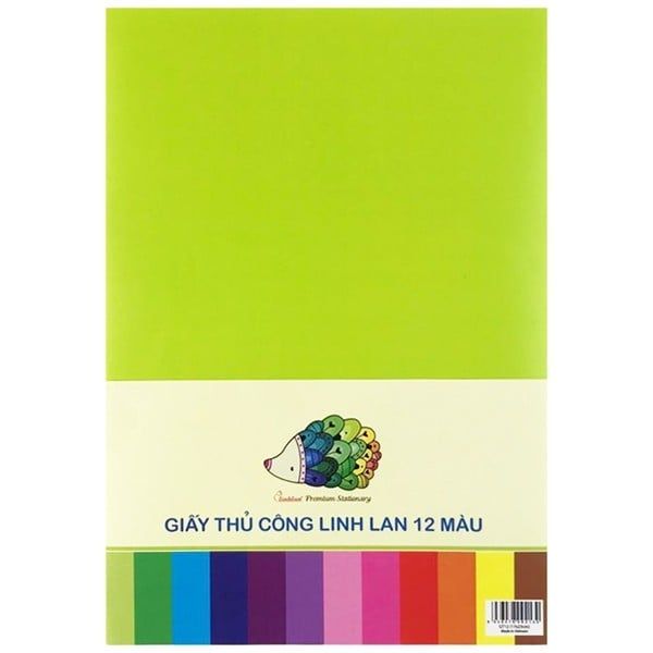 Giấy Thủ Công 12 Màu Linh Lan Nhỏ