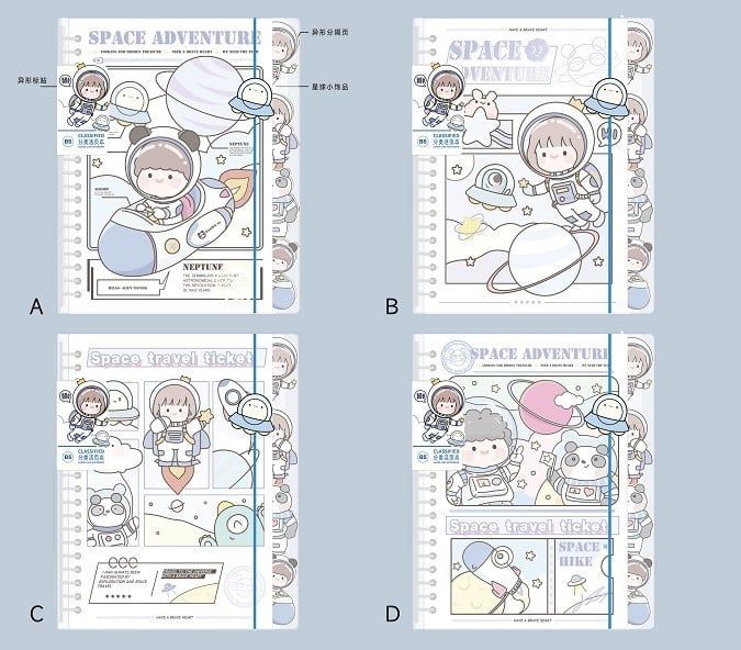 Sổ Lò Xo Hs B5 60Tr B0216 Wengu