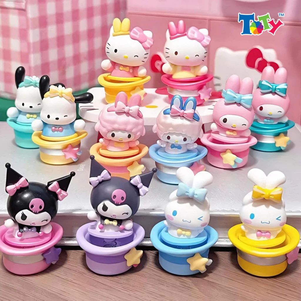Mô Hình Trang Trí Sanrio Characters - Surprise Magic Hat - Moetch - MB28