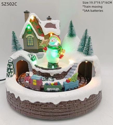 Mô Hình Trang Trí Ngôi Nhà L-Sz502C Noel