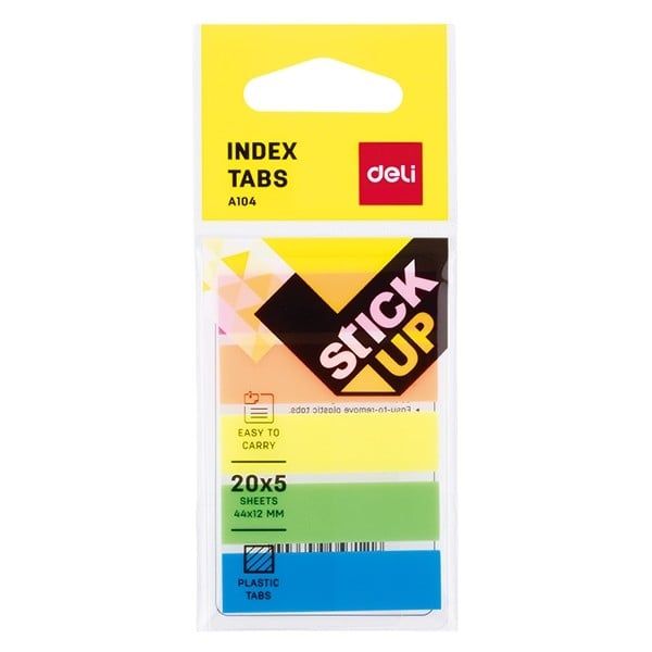 DELI A10402 Giấy Phân Trang 5 Màu (24C/H)