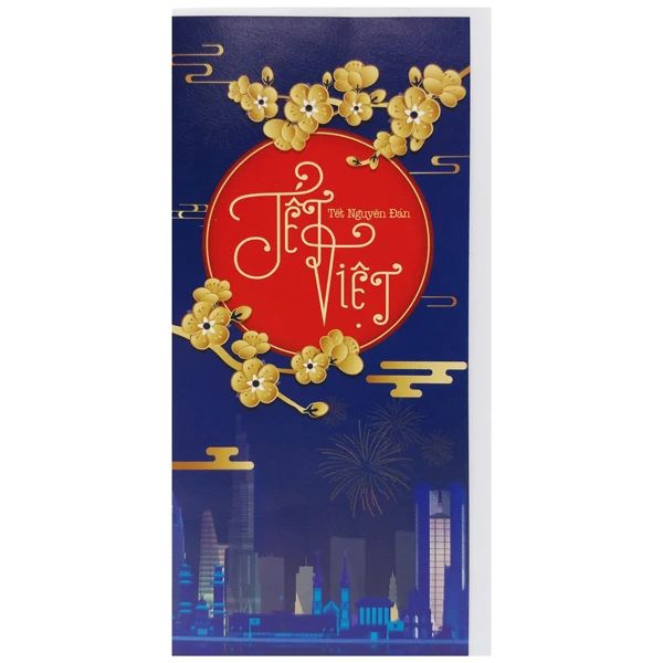 Thiệp In Tết (9*19) (Qc G.Long) - Giao Ngẫu Nhiên