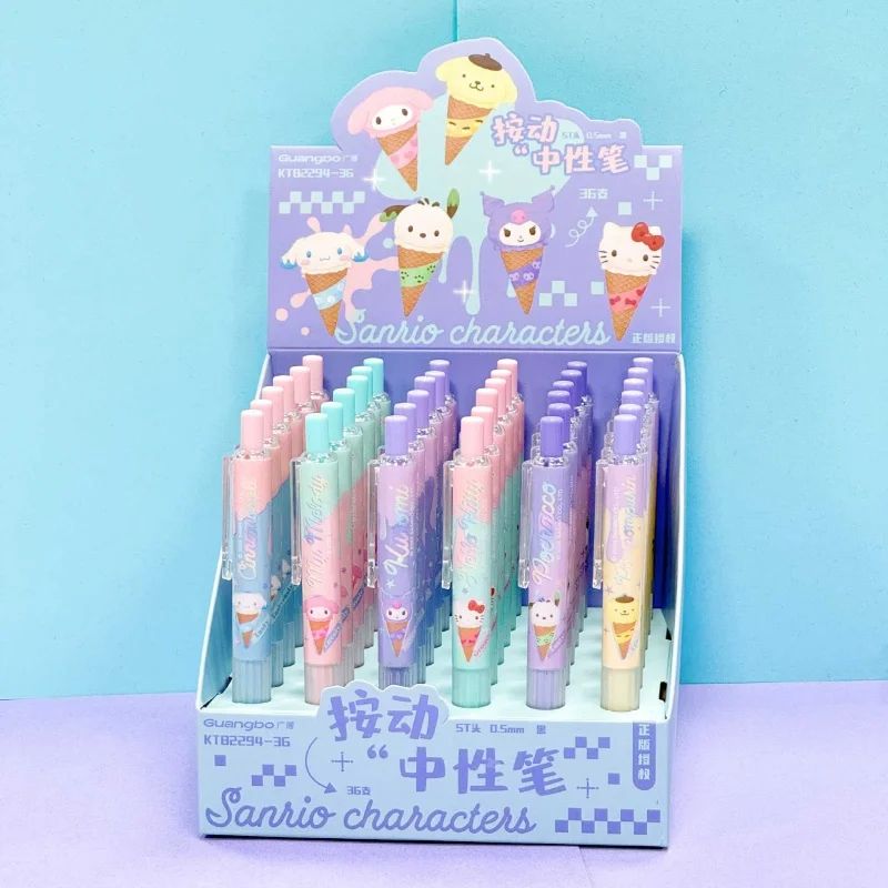 Sanrio - Bút Gel Xanh GUBKT82294-36 Sr Ngòi 0,5Mm - Giao hình ngẫu nhiên