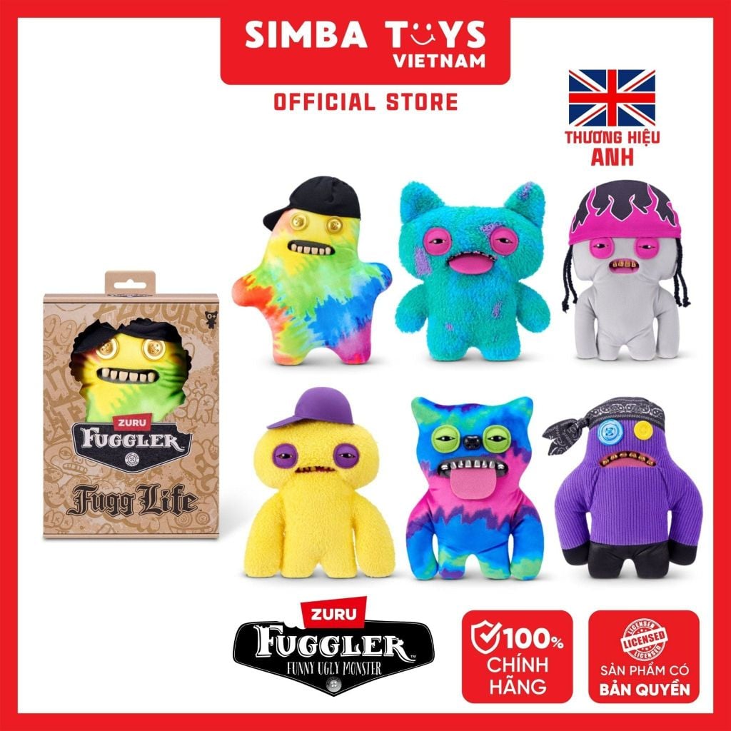 Đồ Chơi Sưu Tầm ZURU TOYS Fuggler Fugg Life 9 INCH 109491009051 - GIAO NGẪU NHIÊN
