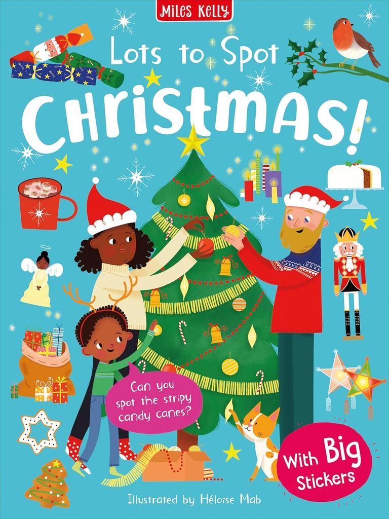 Lots To Spot: Christmas! Sticker Book_Mk 1224