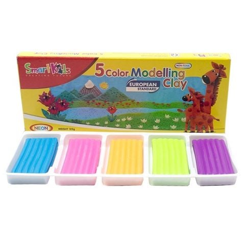 Sáp Nặn 5 Màu Neon- SK-BX5N