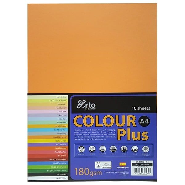 Tập Giấy Màu CR 36562(10Tờ/Xấp)