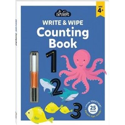 Junior Explorers Write And Wipe: Counting Book