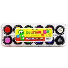 Màu Vẽ Đông A 12 Màu 30cc (HT)