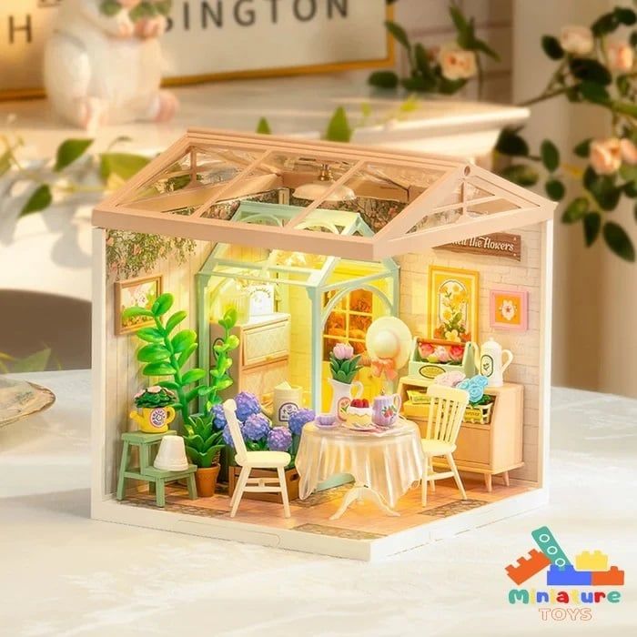 ROBOTIME LẮP RÁP VƯỜN TRÀ NỞ RỘ DW013B (LL)